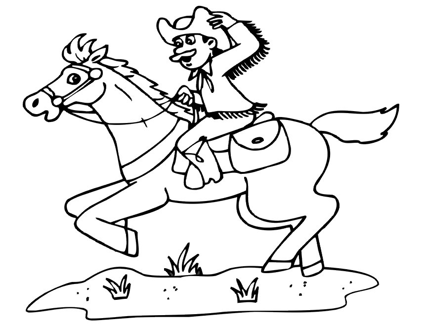 free black and white western clip art - photo #22