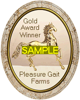 Sample of Our Gold Award