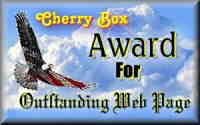 Cherry Box Award For Outstanding Web Page