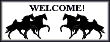 walking welcome sign