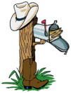 Cowboy Western Email Sign